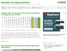 Tablet Screenshot of gestiondeoperaciones.net